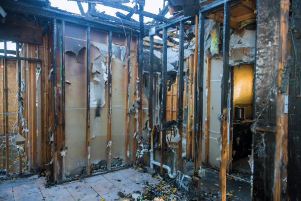 Professional Fire Damage Repair technician working in Gunnison, UT